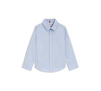 BOSS Chemise en coton Oxford à logo brodé pour enfant - Style J52675/77D04A, J52675 bleu clair 102