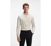 BOSS Chemise en jersey de coton infroissable avec stretch naturel - Style ST_Motion L, 50555946 Beige clair L
