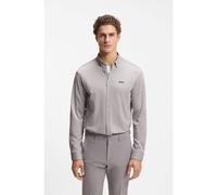 BOSS Chemise en jersey de coton infroissable avec stretch naturel - Style ST_Motion L, 50555946 Gris chiné XL