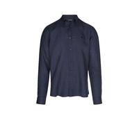 BOSS Chemise en lin H-LIAM bleu marine | M