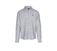 BOSS Chemise en lin H-LIAM bleu marine | XL
