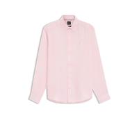 BOSS Chemise en lin H-LIAM rose | M