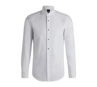 Boss Hank Tux3 Long Sleeve Shirt Blanc 39 Homme