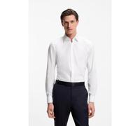 BOSS Chemise habillée Slim Fit en coton stretch facile à repasser - Style H-HANK-TUX1-DC-224, 50480093 Blanc 46