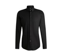 Boss - Chemise Hank Coupe Ajustée - Homme - Chemises - Noir - Taille: 3XL