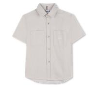 BOSS Chemise enfant en lin et en coton à logo brodé - Style J52942/13004A, J52942 Beige clair 102