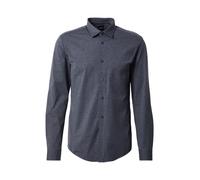 BOSS Chemise 'P-Roan' bleu / bleu nuit / anthracite, Taille M
