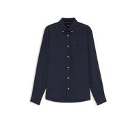 BOSS Chemise Regular à pointes boutonnées en lin - Style H-LIAM-BD-E-C1-263, 50567009 Bleu foncé XXL