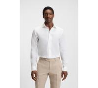 BOSS Chemise Regular BECKHAM x BOSS en lin - Style H-JACK-1PIECE_DB, 50548881 Blanc 37
