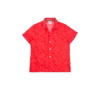BOSS Chemise Regular en coton à imprimé feuilles pour enfant - Style J50695/99710A, J50695 Rouge 138