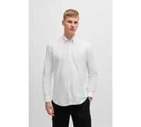 BOSS Chemise Regular en coton Oxford - Style Rickert_M, 50519707 Blanc M