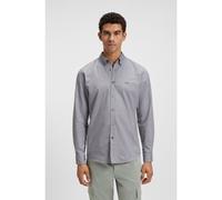 BOSS Chemise Regular en coton Oxford - Style Rickert_M, 50519707 Gris chiné S