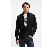 BOSS Chemise Regular en coton stretch à armure ratière - Style Relegant_6_M, 50565600 Noir S