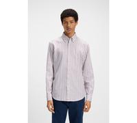 BOSS Chemise Regular en coton stretch à rayures - Style Ricoplus_M, 50544860 Rayures rouges L