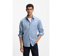 BOSS Chemise Regular en coton stretch façonné - Style Relegant_6_M, 50543498 bleu clair XS