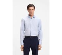 BOSS Chemise Regular en coton stretch ratière facile à repasser - Style H-JOE-K-C1-261, 50560583 bleu clair 42