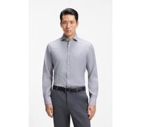 BOSS Chemise Regular en coton stretch structuré - Style H-JOE-SP-C1-261, 50566999 Bleu à motif 43