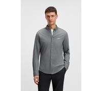 BOSS Chemise Regular en jersey de coton infroissable - Style Biado_R_IN, 50540988 Bleu foncé XXL