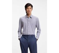 BOSS Chemise Regular en jersey stretch performant imprimé - Style P-LIAM-K-F-261, 50562148 Bleu à motif S