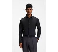 BOSS Chemise Regular en jersey stretch performant - Style P-JOE-kent-C1-222, 50567182 Noir 41
