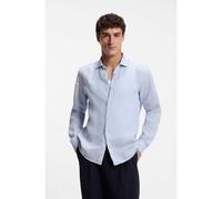 BOSS Chemise Regular en lin lavé - Style C-LIAM-SP-262, 50567827 bleu clair XL