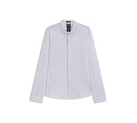 BOSS Chemise Regular en maille de piqué de coton - Style B_EXCURSE_L, 50544843 Blanc à motif L