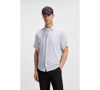 BOSS Chemise Regular en maille de piqué de coton - Style B_EXCURSE_S, 50544851 Blanc à motif XL