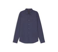 Hugo Boss Chemise Relegant 6 popeline de coton manches longues Bleu Taille S Homme