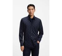 Boss Relegant 6 10275470 Long Sleeve Shirt Bleu L Homme
