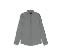 BOSS Chemise Regular en popeline de coton - Style Relegant_6_M, 50518304 Gris chiné XL