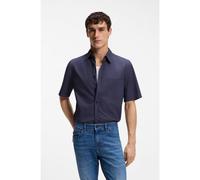 Boss Relegant6 01 Short Sleeve Shirt Bleu S Homme