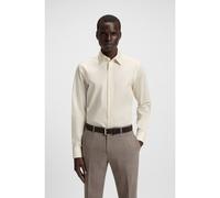 BOSS Chemise Regular Fit en popeline de coton facile à repasser - Style H-JOE-kent-C1-214, 50479943 Blanc 42