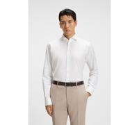BOSS Chemise Regular Fit en twill de coton stretch - Style H-JOE-spread-C1-222, 50479948 Blanc 41