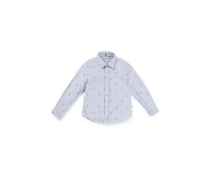 BOSS Chemise Regular pour enfant en coton avec monogrammes Double B - Style J51128/10P08A, J51128 bleu clair 102