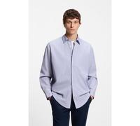 BOSS Chemise Relaxed en popeline de coton à rayures - Style C-CODY-K-F-E-261, 50557065 Bleu XL