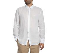 Hugo Boss Chemise Hugo Regular-fit en lin Homme Blanc Taille M
