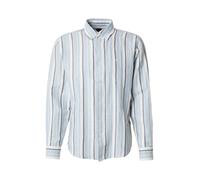 BOSS Chemise 'Ricoplus' bleu clair / bleu foncé / blanc, Taille XL