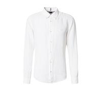 BOSS Chemise Slim en lin - Style H-ROAN-BD-E-C1-253, 50545218 Blanc XL