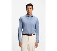 BOSS Chemise Slim en coton italien - Style L-HAYS-SPREAD-C1-243, 50555273 Bleu 40