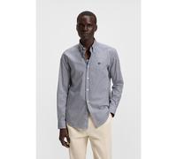 BOSS Chemise Slim en coton mélangé à rayure - Style H-ROAN-BD-E-C1-253, 50545235 Rayures bleues XL