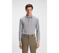 BOSS Chemise Slim en coton mélangé imprimé - Style P-ROAN-kent-C1-233, 50550722 Vert à motif L