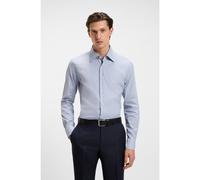 BOSS Chemise Slim en coton mélangé italien - Style L-HAYS-KENT-C1-243, 50552907 bleu clair 40