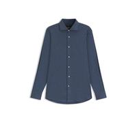 BOSS Chemise Slim en coton mélangé italien - Style L-HAYS-SPREAD-C1-243, 50551728 Bleu 40