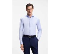 BOSS Chemise Slim en coton Oxford infroissable - Style H-HANK-SP-B1-C1-263, 50567316 bleu clair 45