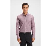 BOSS Chemise Slim en coton stretch facile à repasser - Style H-HANK-spread-C1-222, 50539134 Rouge sombre 44