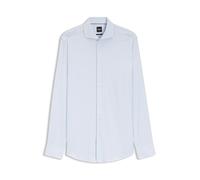 BOSS Chemise Slim en coton structuré mélangé - Style H-HANK-SP-B1-C1-261, 50561659 bleu clair 39