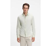 BOSS Chemise Slim en jersey de coton chiné - Style Mysoft_2_M, 50519748 Chaux XXL