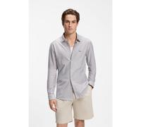 BOSS Chemise Slim en jersey de coton chiné - Style Mysoft_2_M, 50519748 Green stripes XXL