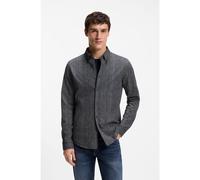 BOSS Chemise Slim en jersey de coton imprimé - Style Myjersey_M, 50565817 Rayures bleues M