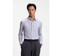 BOSS Chemise Slim en jersey stretch imprimé performant - Style P-HANK-K-261, 50571550 Blanc à motif 37